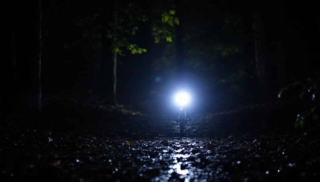 découvrez notre test des lampes frontales à moins de 40€ en conditions réelles lors d'une sortie nocturne en forêt de haguenau par une nuit sans lune. choisissez la meilleure lampe pour vos aventures !