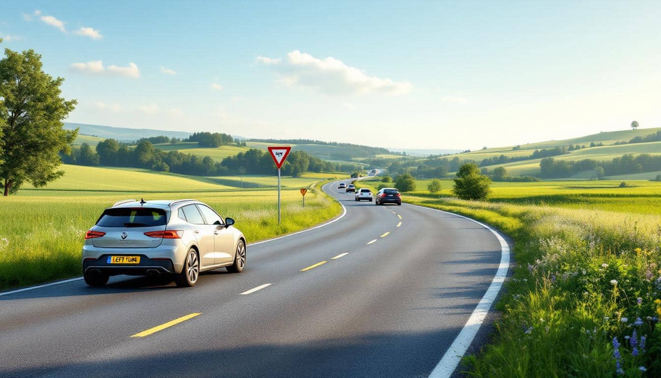 découvrez des techniques efficaces pour sécuriser vos manœuvres à gauche sur routes départementales et garantir la sécurité de vos changements de direction.