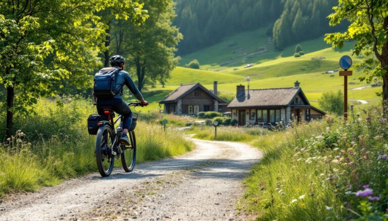 explorez le parc naturel régional de lorraine à vélo lors d'un circuit de deux jours avec des hébergements soigneusement testés pour un séjour authentique et confortable.
